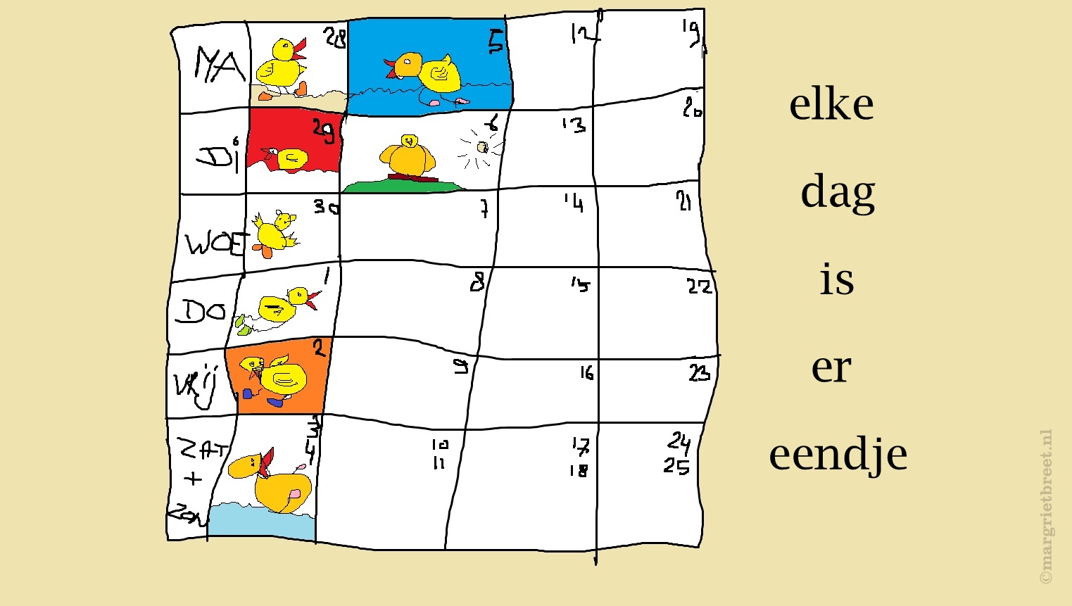 eendje elke dag